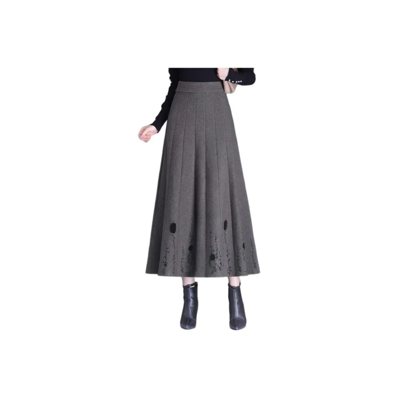 PIERRE CARDIN Knit Long Skirts Women's-5