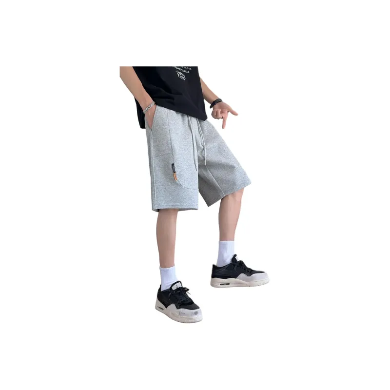 Tonlion Casual Shorts Men's Light Heather Gray-1