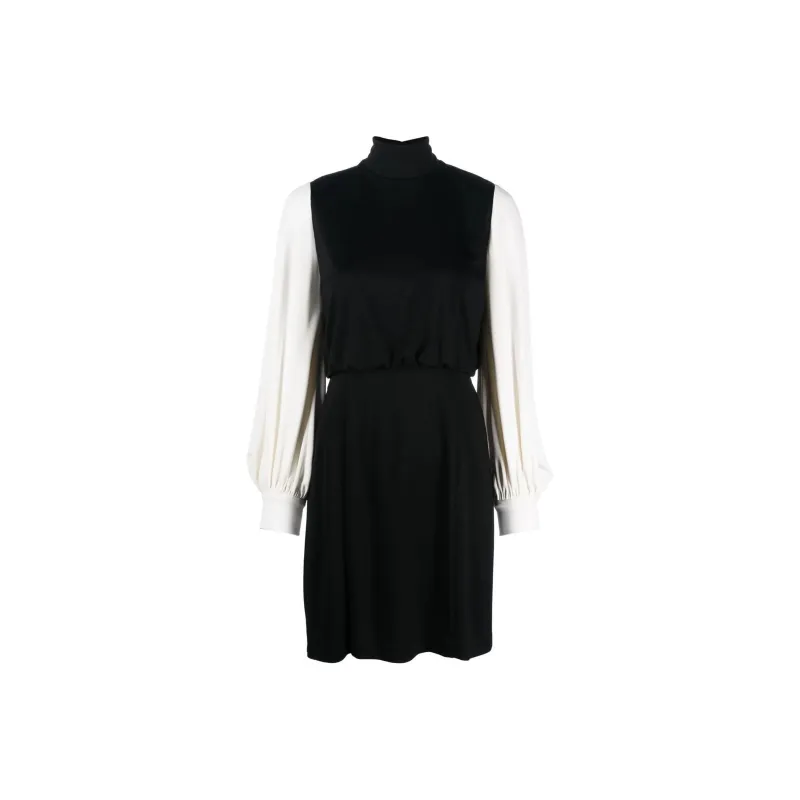 GUCCI SS23 Long-Sleeved Dresses Women's Black-0