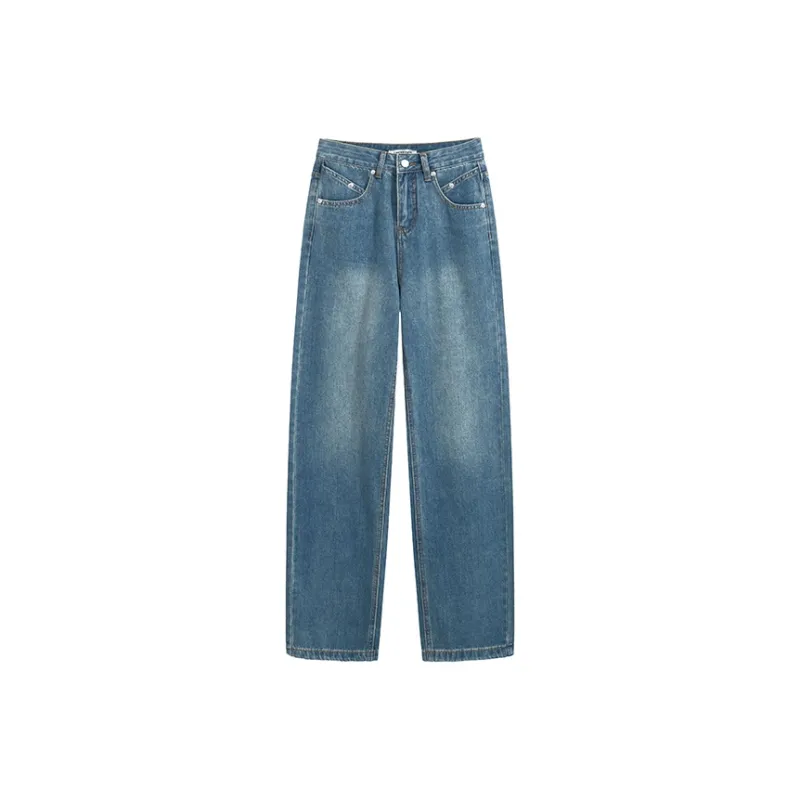 PLANE DRIFT Jeans Women's Blue-0