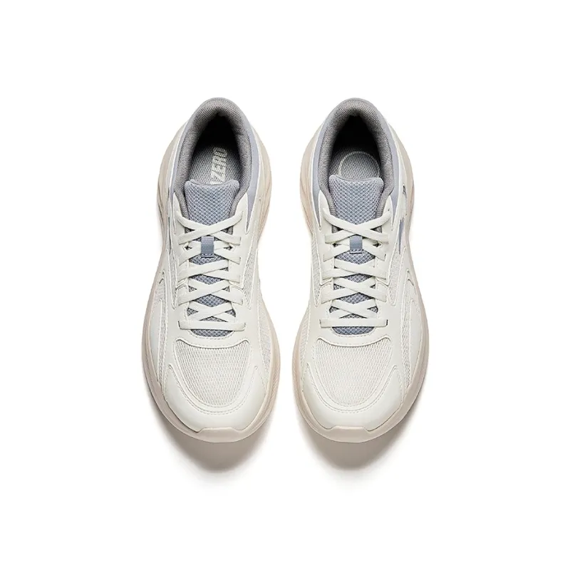 Anta Star Cloud 2 Slip Resistant And Breathable Low Top Casual Running Shoes Men's White Gray-2