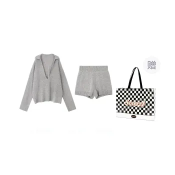 STARFEI Casual Suit Women's Gray