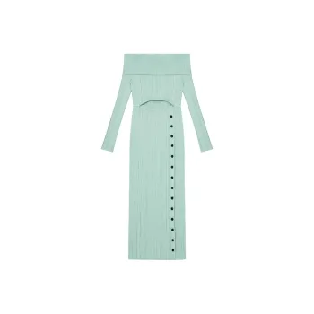 Self portrait Long Sleeved Dress Women's Mint Green