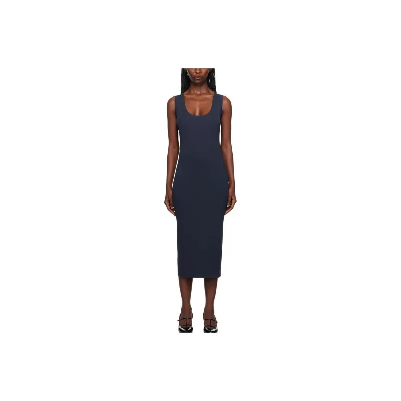 THEORY Sleeveless Dress Women's Dark Blue-0