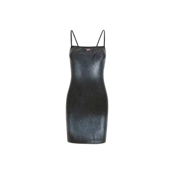 DIESEL D Hopy N2 Ribbed knit Minidress