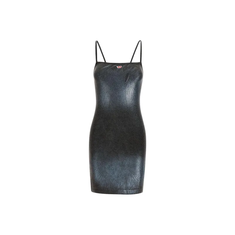DIESEL D Hopy N2 Ribbed knit Minidress-0