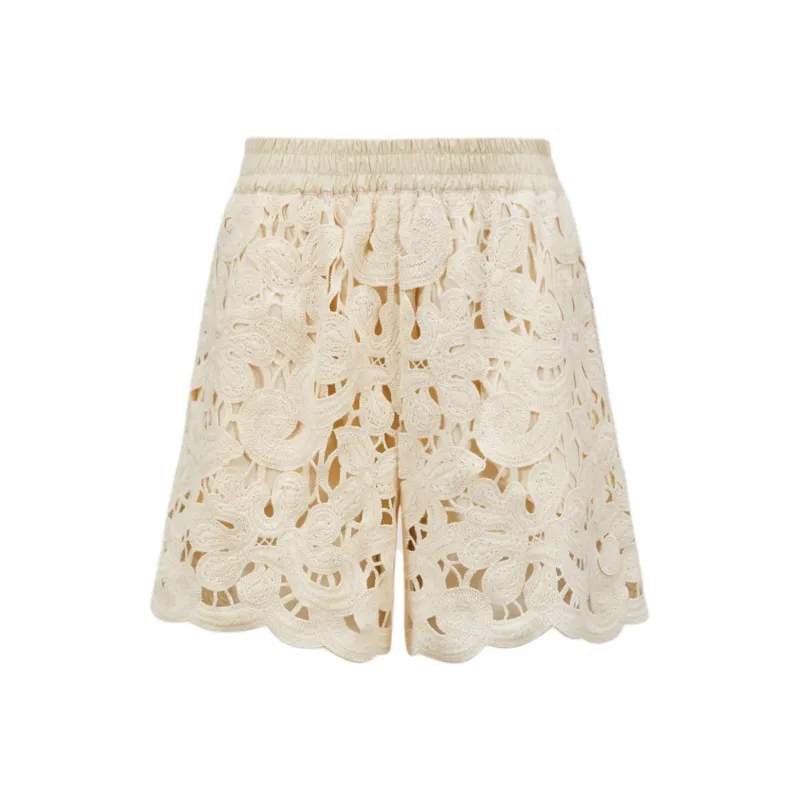 Moncler Macramé Shorts-0