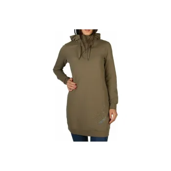 EMPORIO ARMANI Long Sleeved Dresses Women's Gray Green