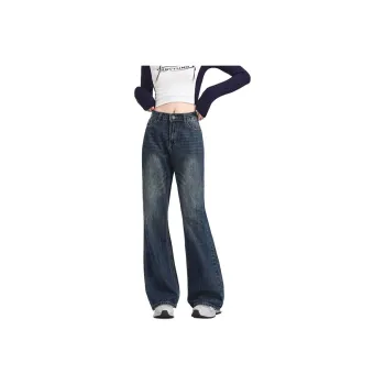 Wen Shan Jeans Women's Vintage Blue