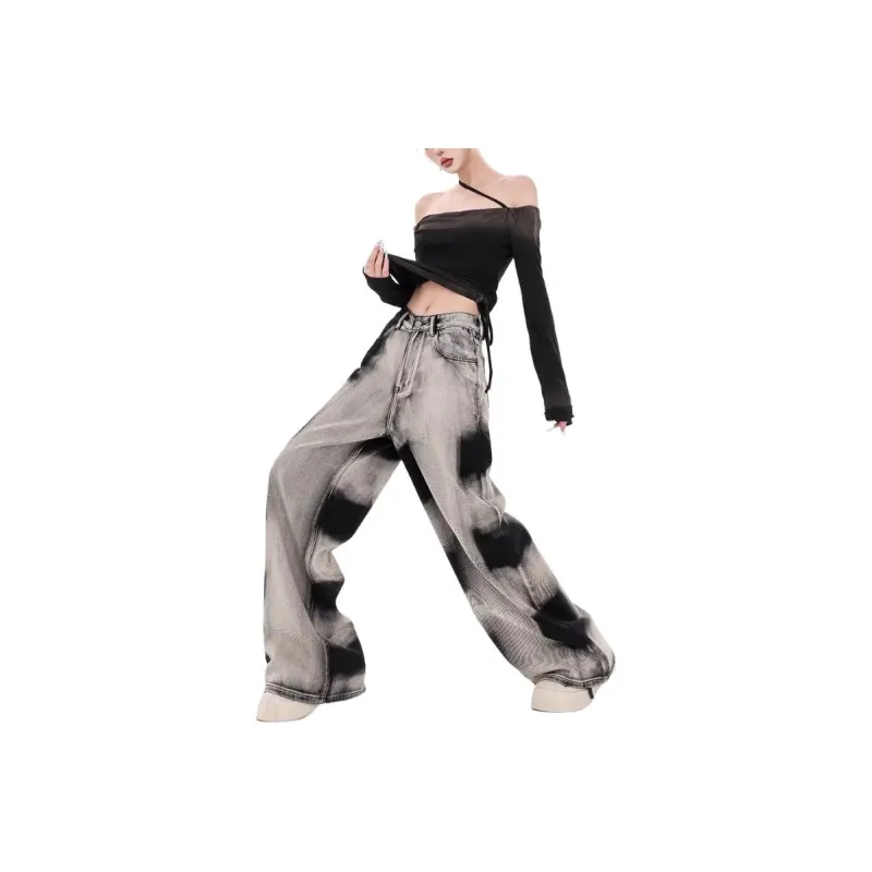 The New Age Family Jeans Women's Black Gray-0