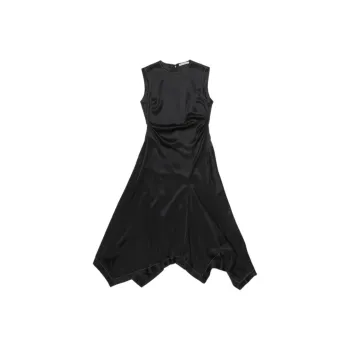 Acne Studios Sleeveless Draped Midi Dress