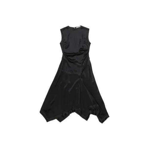 Acne Studios Sleeveless Draped Midi Dress