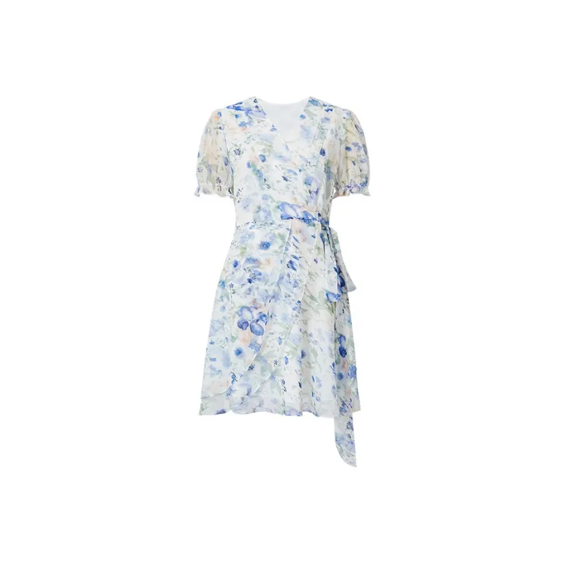 Hopeshow Short Sleeved Dress Women's-0