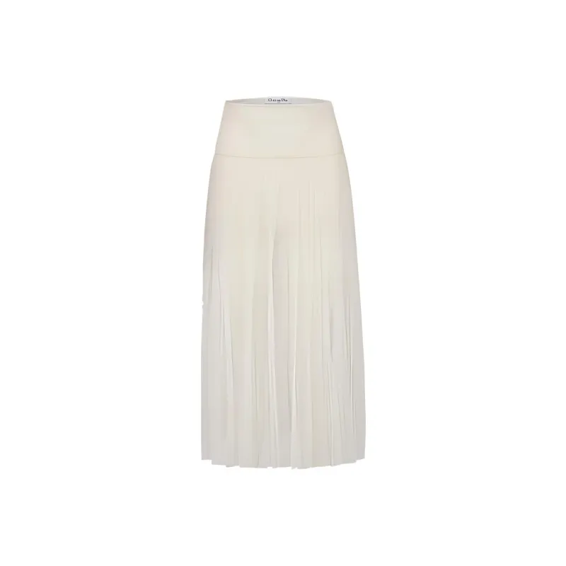 DIOR Dior Quarterly New Products Casual Long Skirts Women's White-0