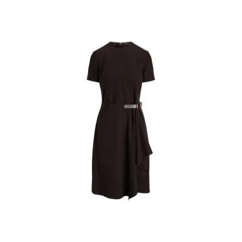 Polo Ralph Lauren Short Sleeved Dresses Women's Brown