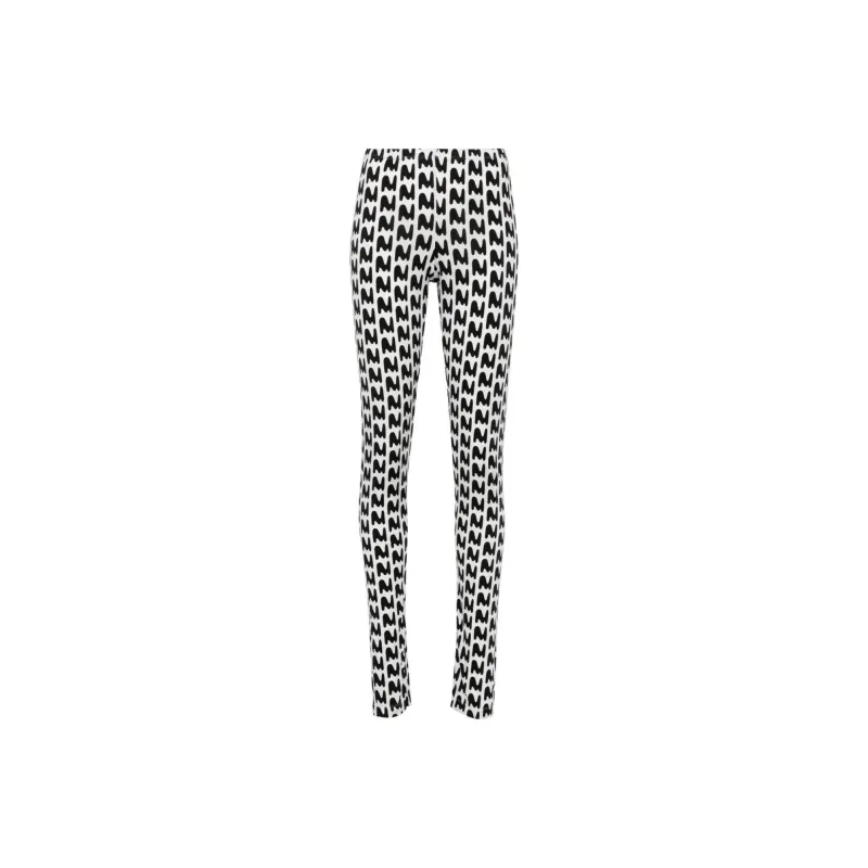 MSGM Logo print Leggins-0