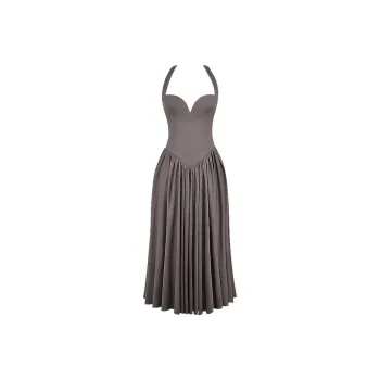 HOUSE OF CB COQUETTE Slip Dresses Women's GREY/Gray