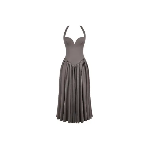 HOUSE OF CB COQUETTE Slip Dresses Women's GREY/Gray