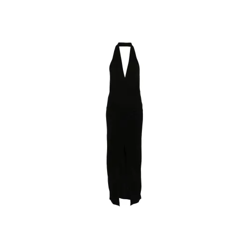 IRO NIGHT Rubin V-Neck Backless Dress
