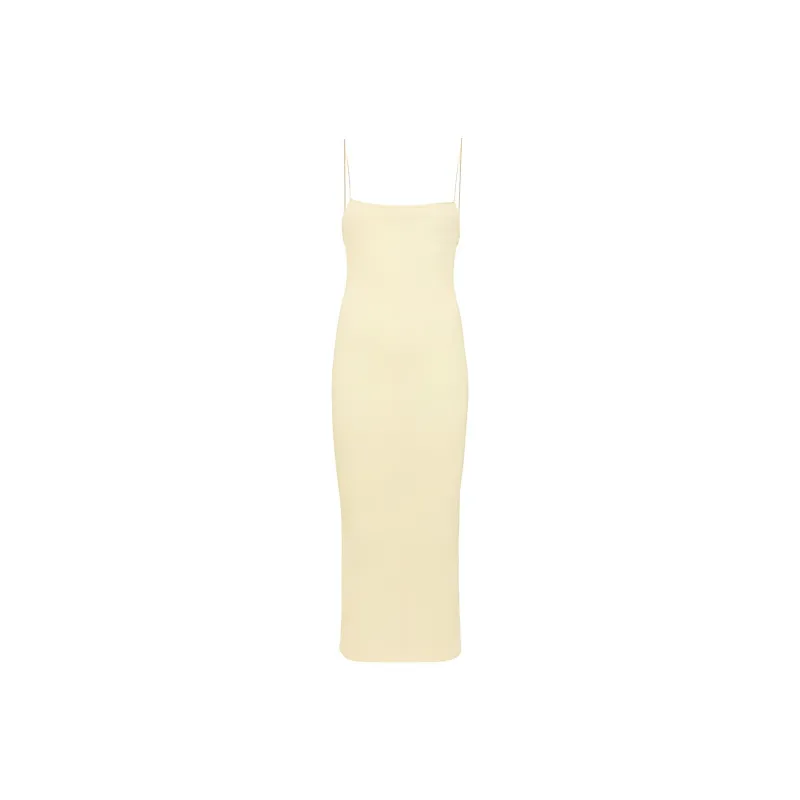 NANUSHKA Barra Smocked Midi Dress-0