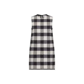 DIOR SS23 Sleeveless Dress Women's Gray