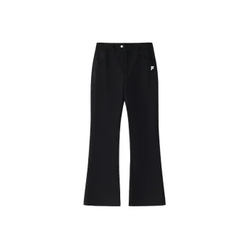 FILA FUSION Knitted Sweatpants Women's Jet Black