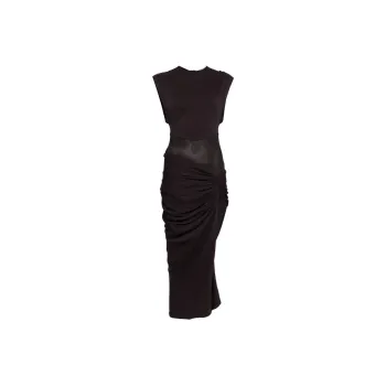 Christopher Esber Fusion Ruched Dress