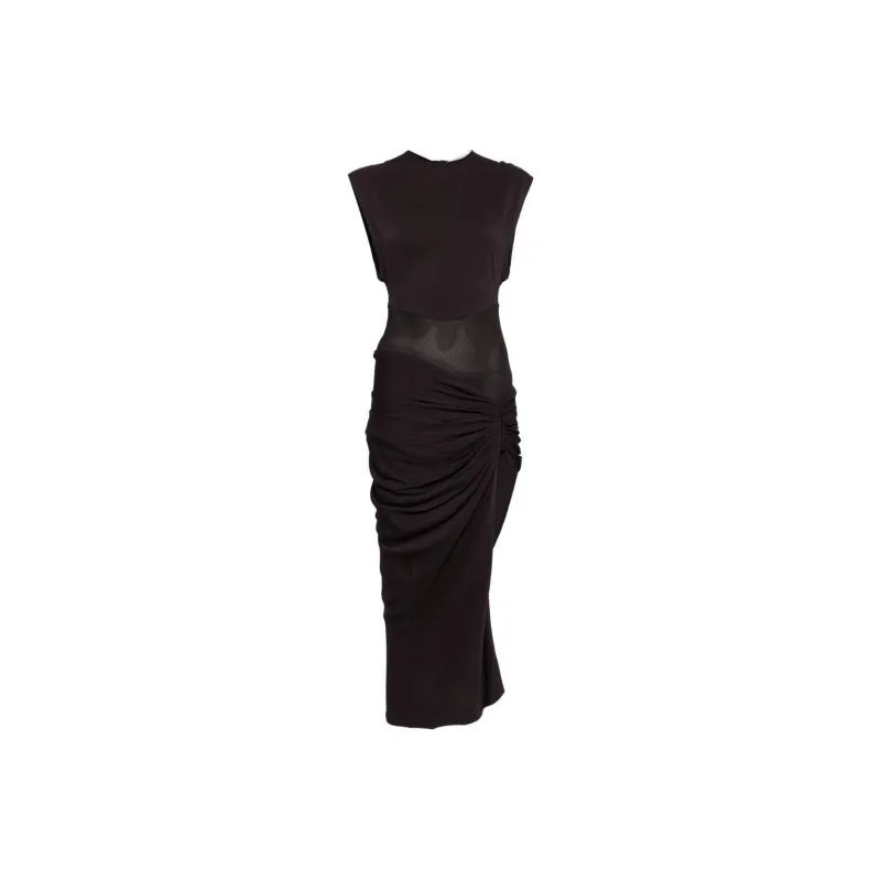Christopher Esber Fusion Ruched Dress-0