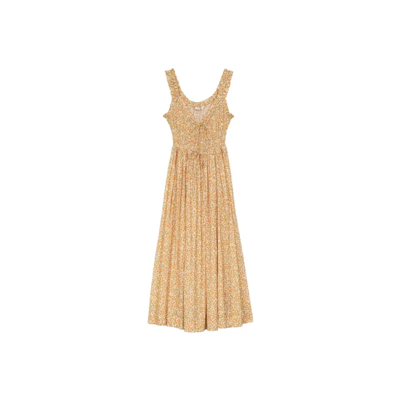 DOEN EMMARETTA DRESS Slip Dresses Women's Yellow-0