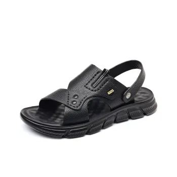 Abango Beach Sandals Men Black