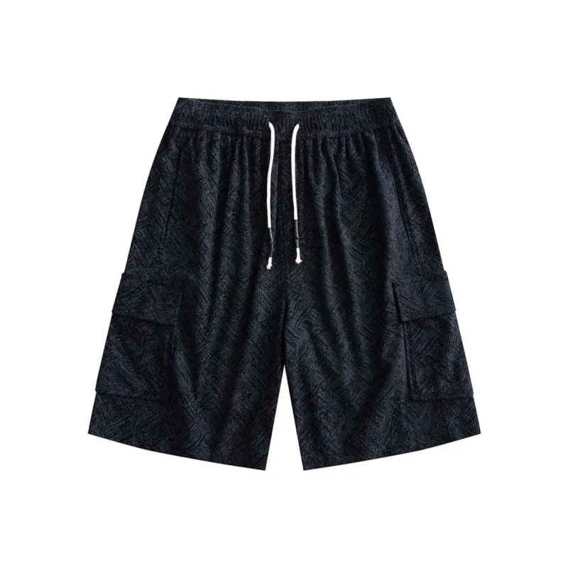 Plus Size Casual Shorts, Suitable For 230 Catties, Comfortable, Suitable For Multiple Occasions Unisex-0