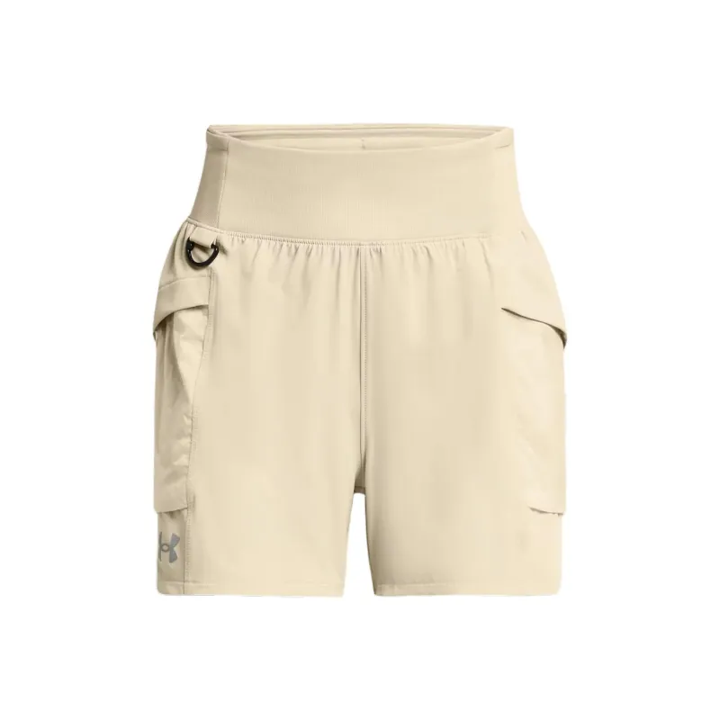 Under Armour Casual Shorts Women's Khaki Gray-0