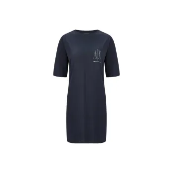 ARMANI EXCHANGE Logo print T shirt Dress