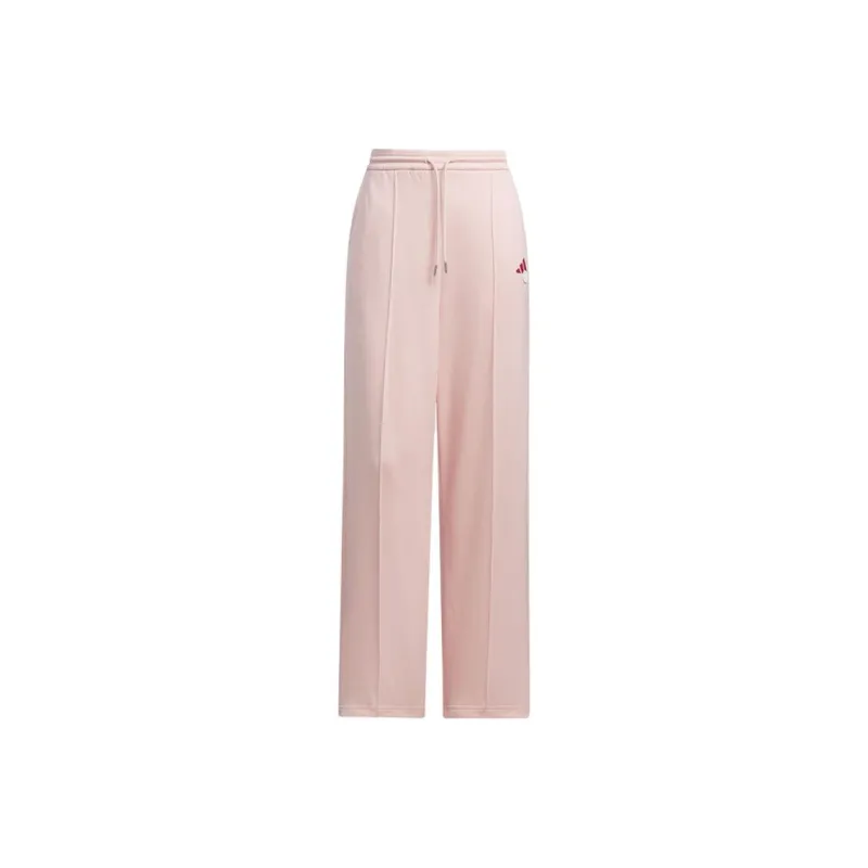 Adidas Knitted Sweatpants Women's Pink-0
