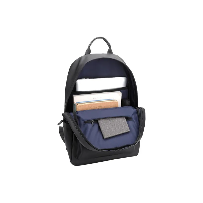 MILOOKY Abrasion Resistant Fabric Laptop Backpack Bag Regular Unisex Black/Gray-1