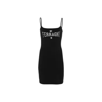 CHIARA FERRAGNI Glitter logo Dress
