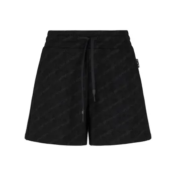 EMPORIO ARMANI EA7 SS24 Casual Shorts Women's Black