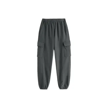 Abercrombie＆Fitch Knitted Sweatpants Women's Dark Gray