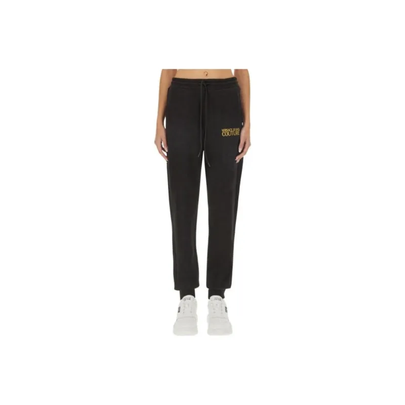 VERSACE JEANS COUTURE Logo embroidered Track Pants-0