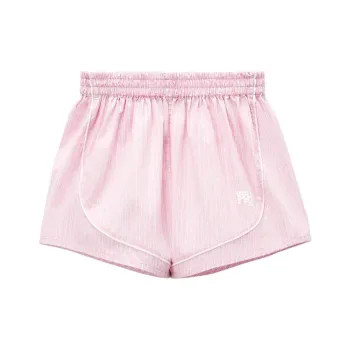 Alexander Wang Logo embroidered Striped Shorts