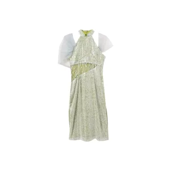 MKBY Sleeveless Dress Women's Mist Emerald