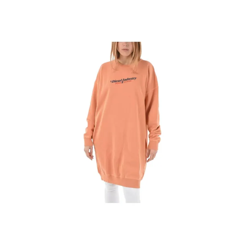 DIESEL Long-Sleeved Dresses Women's Orange-0