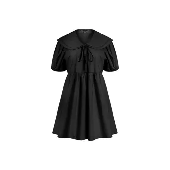 UR Short Sleeved Dress Women's Jet Black