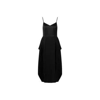 THE SEA LIFE Slip Dress Women's Black Mage