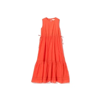 Beams Sleeveless Dresses Women's Orange