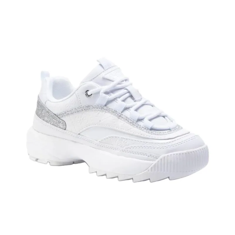 GUESS Kaysie5 Abrasion Resistant Low Top Casual Shoes Women's White-1