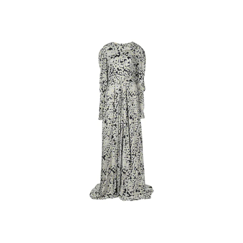 NATASHA ZINKO Daisy print Floor length Dress-0