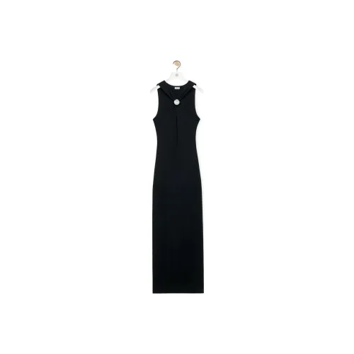 LOEWE Anagram Pebble Cotton Dress