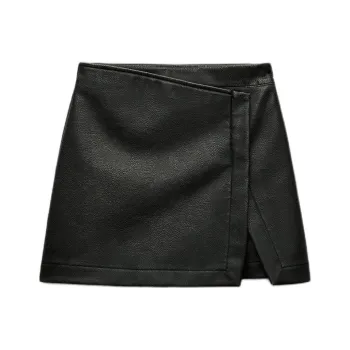 ZARA Casual Shorts Women's Washed Black