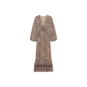 ZARA Short Sleeved Dresses Women's Multicolor